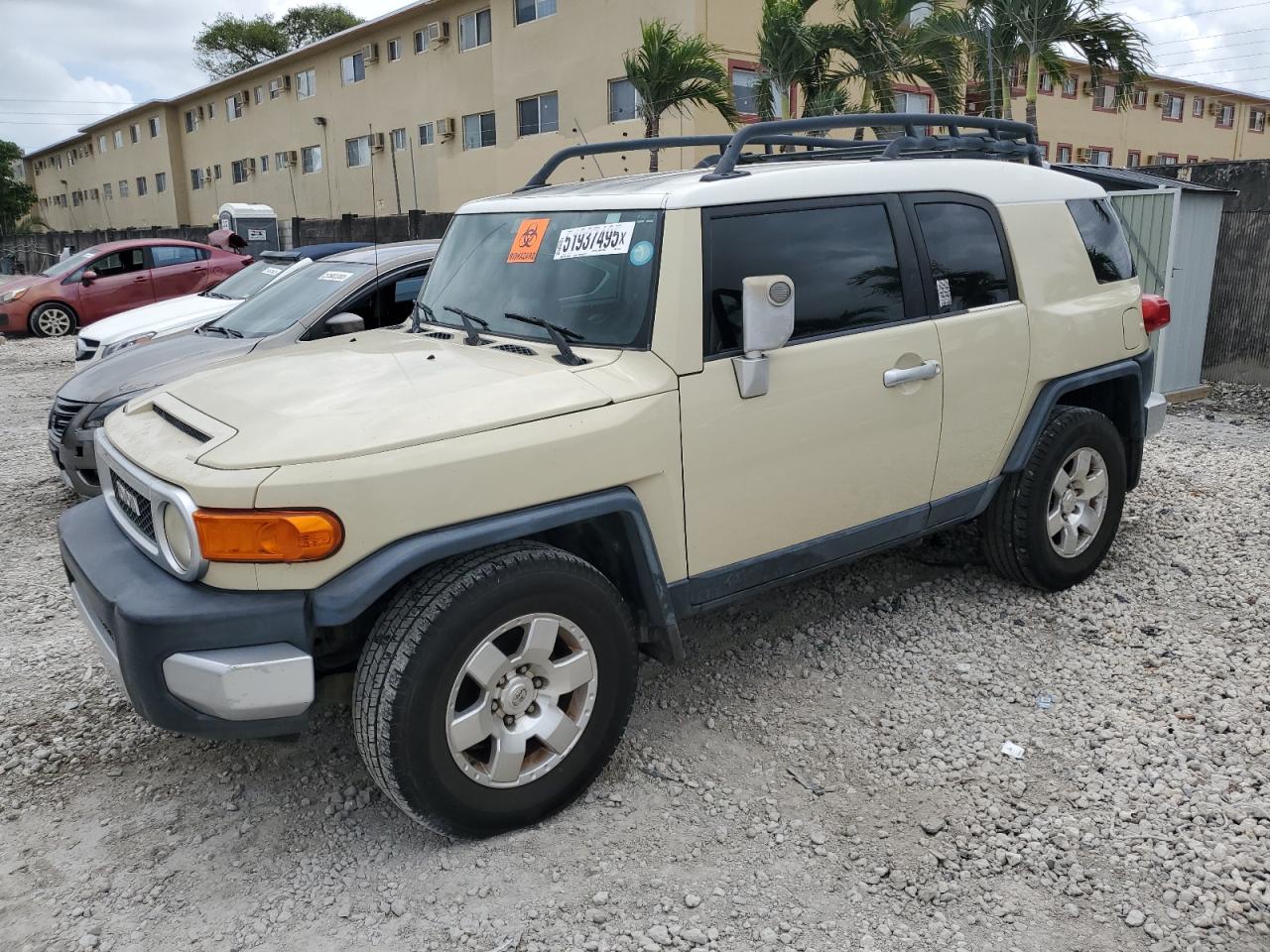 2008 Toyota Fj Cruiser продається в Opa Locka, FL - Biohazard/Chemical