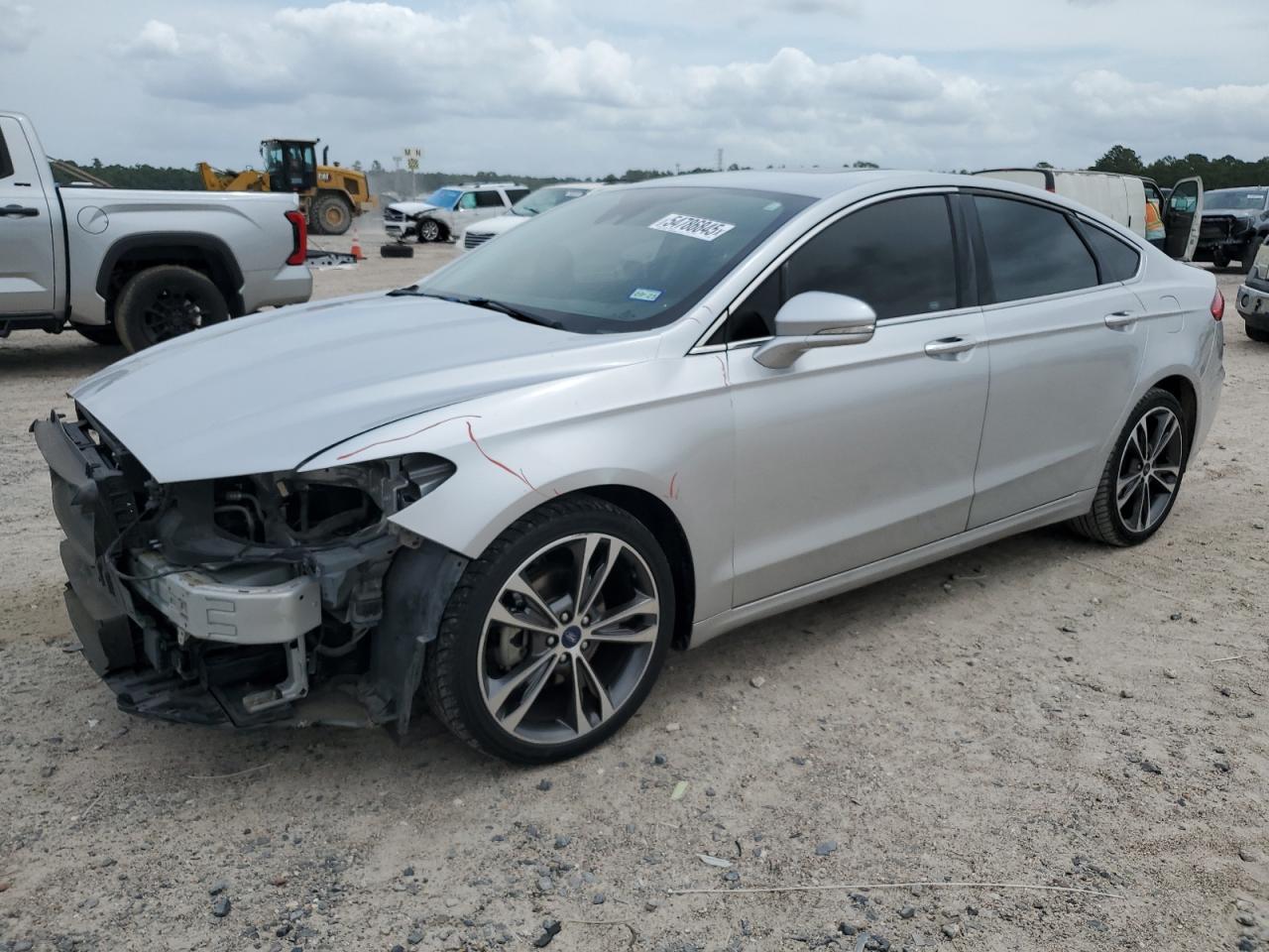 2019 Ford Fusion Titanium VIN: 3FA6P0D99KR105398 Lot: 54786845
