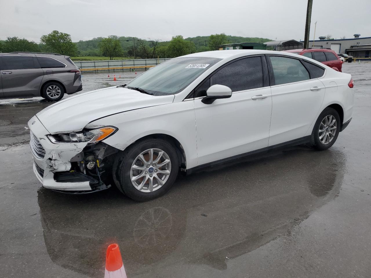 2016 Ford Fusion S للبيع في Lebanon، TN - Front End