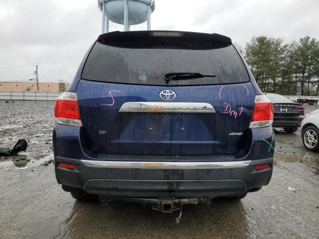  TOYOTA HIGHLANDER 2013 Granatowy