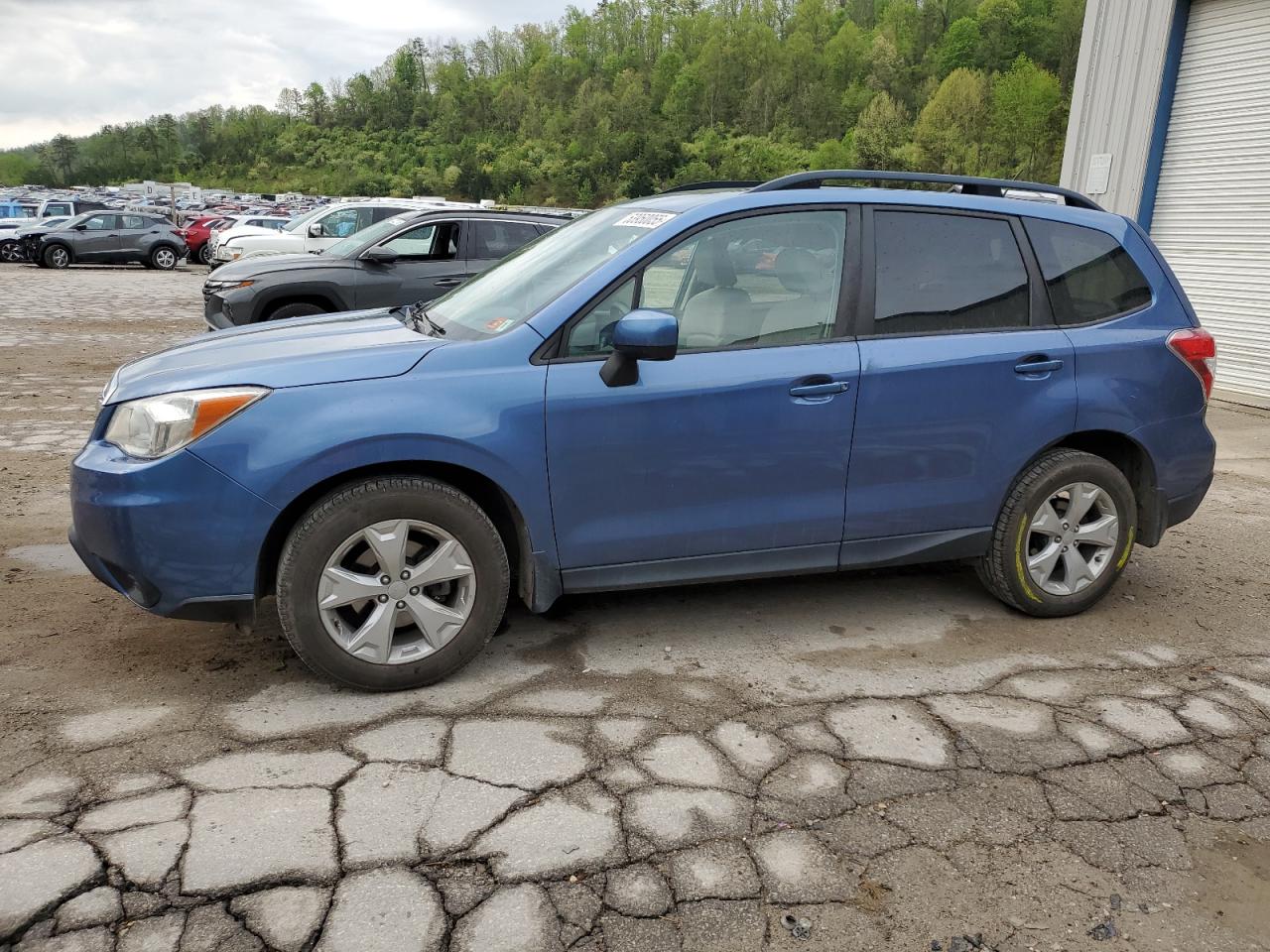 2015 Subaru Forester 2.5I Premium იყიდება Hurricane-ში, WV - Side
