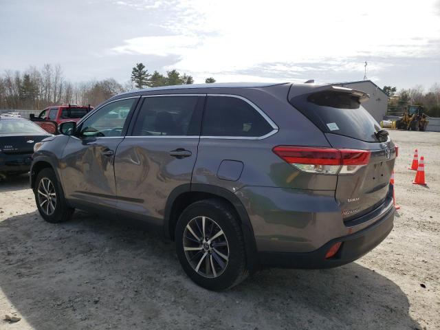  TOYOTA HIGHLANDER 2019 Серый