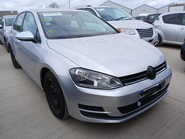 2014 VOLKSWAGEN GOLF S BLU