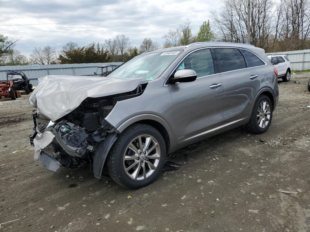 2016 Kia Sorento Sx за продажба в Windsor, NJ - Front End