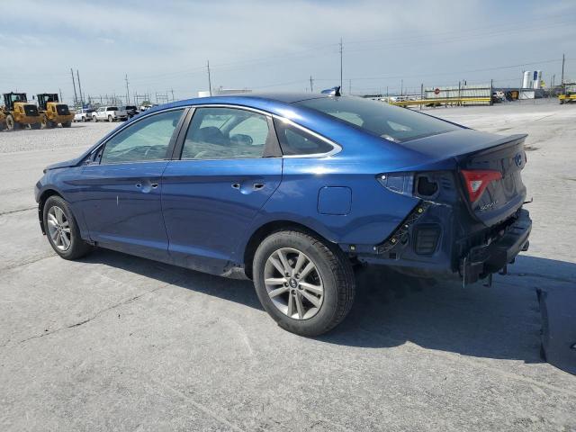  HYUNDAI SONATA 2016 Синий