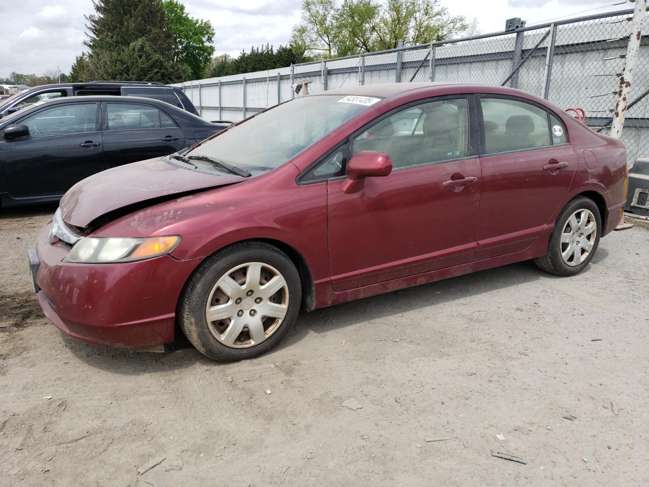 2008 Honda Civic Lx იყიდება Finksburg-ში, MD - Front End