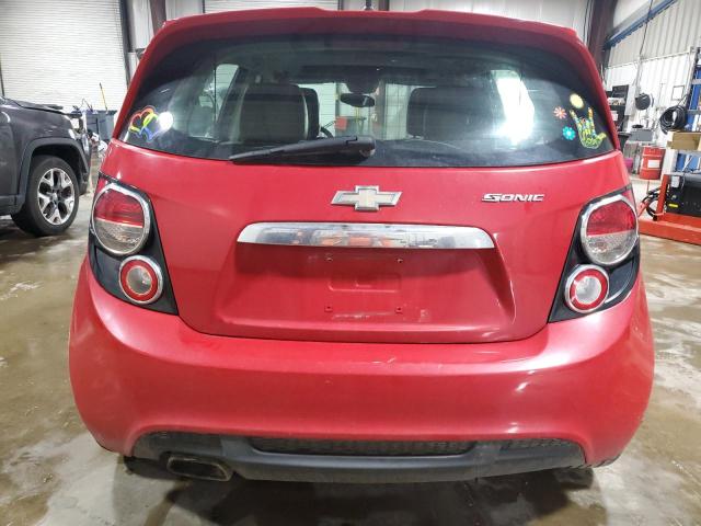  CHEVROLET SONIC 2013 Красный