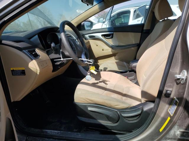  HYUNDAI ELANTRA 2013 Серебристый