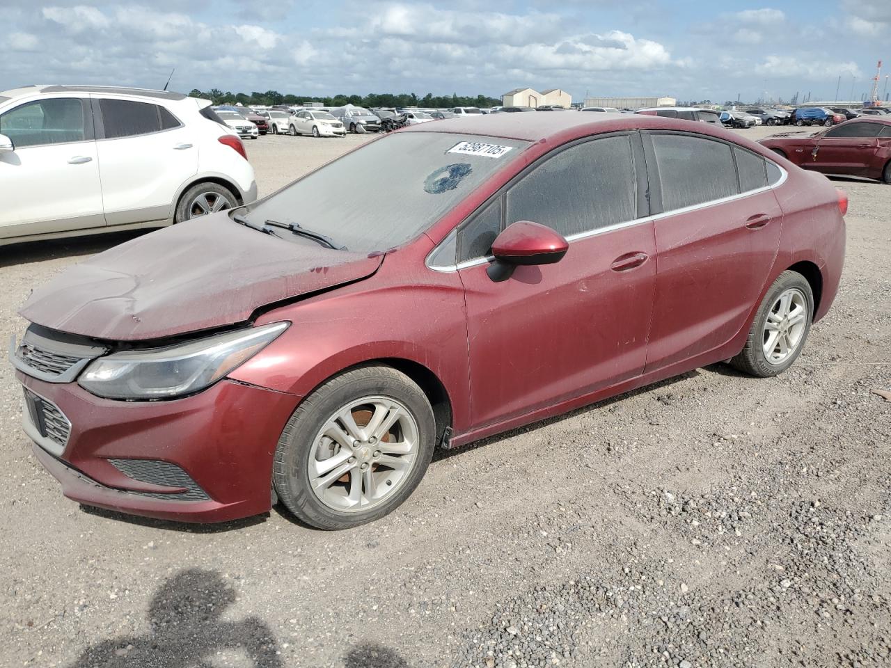 2017 Chevrolet Cruze Lt en Venta en Houston, TX - Mechanical