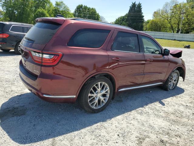  DODGE DURANGO 2016 Червоний