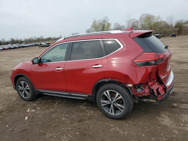  NISSAN ROGUE 2017 Czerwony