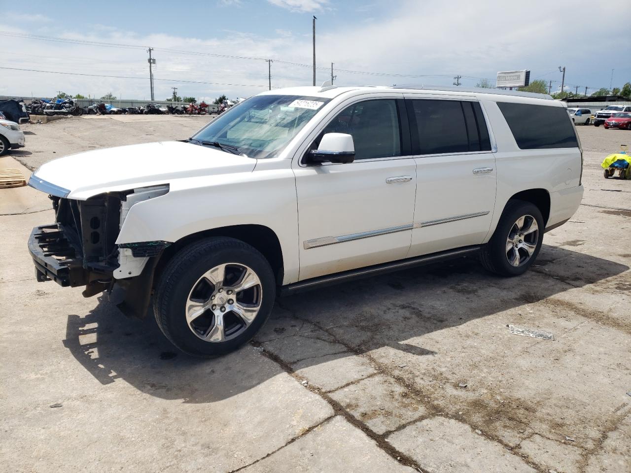 2016 Cadillac Escalade Esv Premium zu verkaufen in Oklahoma City, OK - Front End