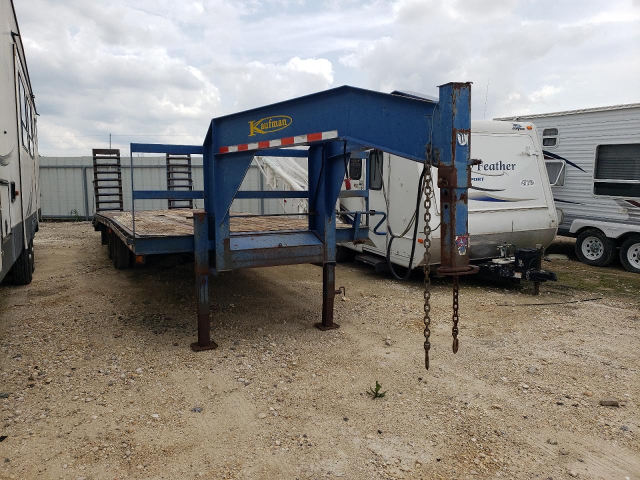 2006 Kaufman Equipment Trailer for Sale in Temple, TX - Rear End