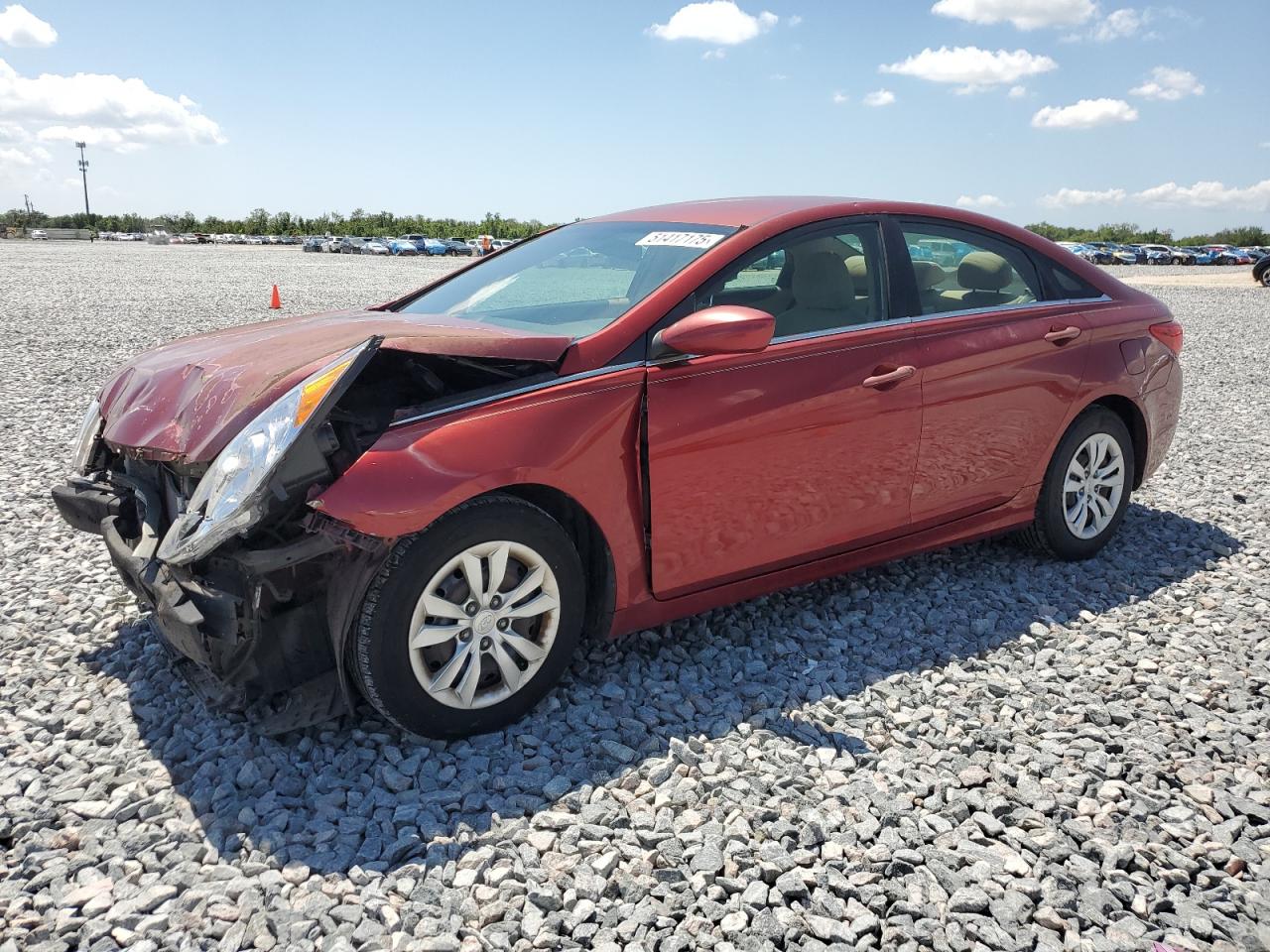 2011 Hyundai Sonata Gls на продаже в Arcadia, FL - Front End