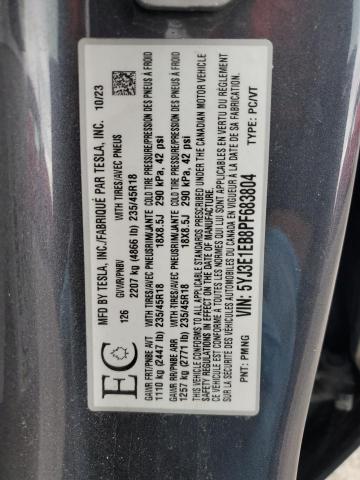 2023 TESLA MODEL 3   