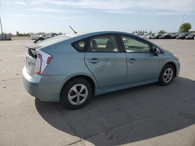  TOYOTA PRIUS 2014 Бирюзовый