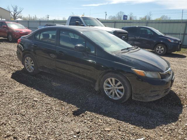  HONDA CIVIC 2012 Чорний