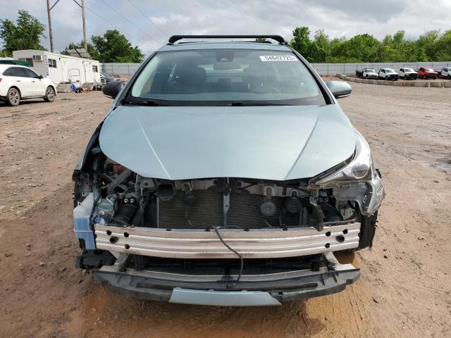  TOYOTA PRIUS 2017 Бирюзовый