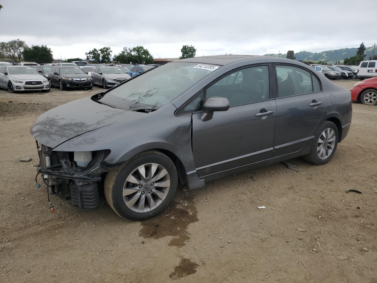 2010 Honda Civic Exl zu verkaufen in San Martin, CA - Front End