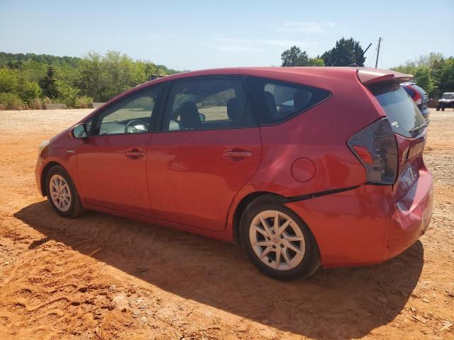  TOYOTA PRIUS 2012 Красный