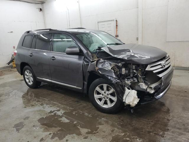  TOYOTA HIGHLANDER 2013 Szary