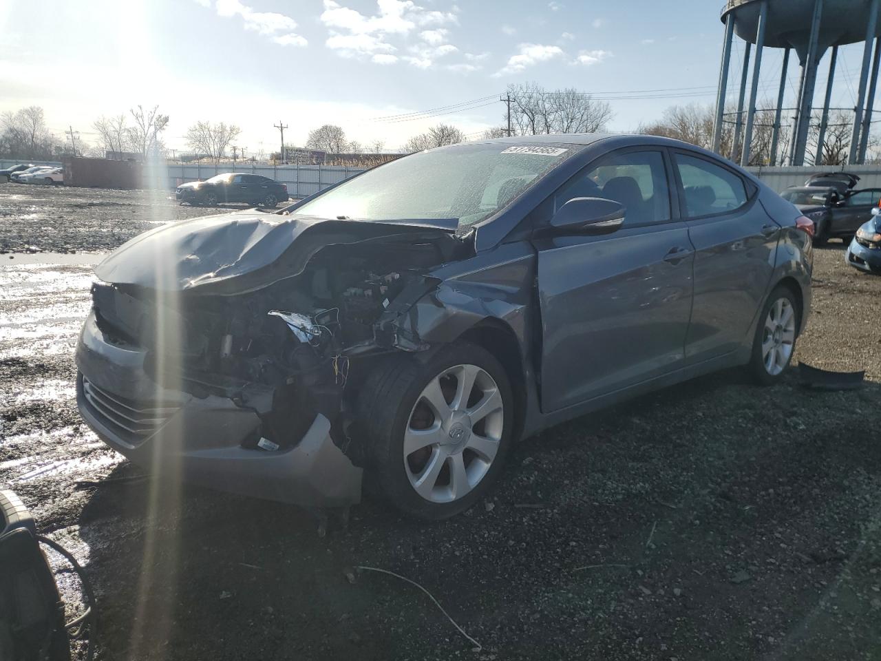 2013 Hyundai Elantra Gls იყიდება Chicago Heights-ში, IL - Front End