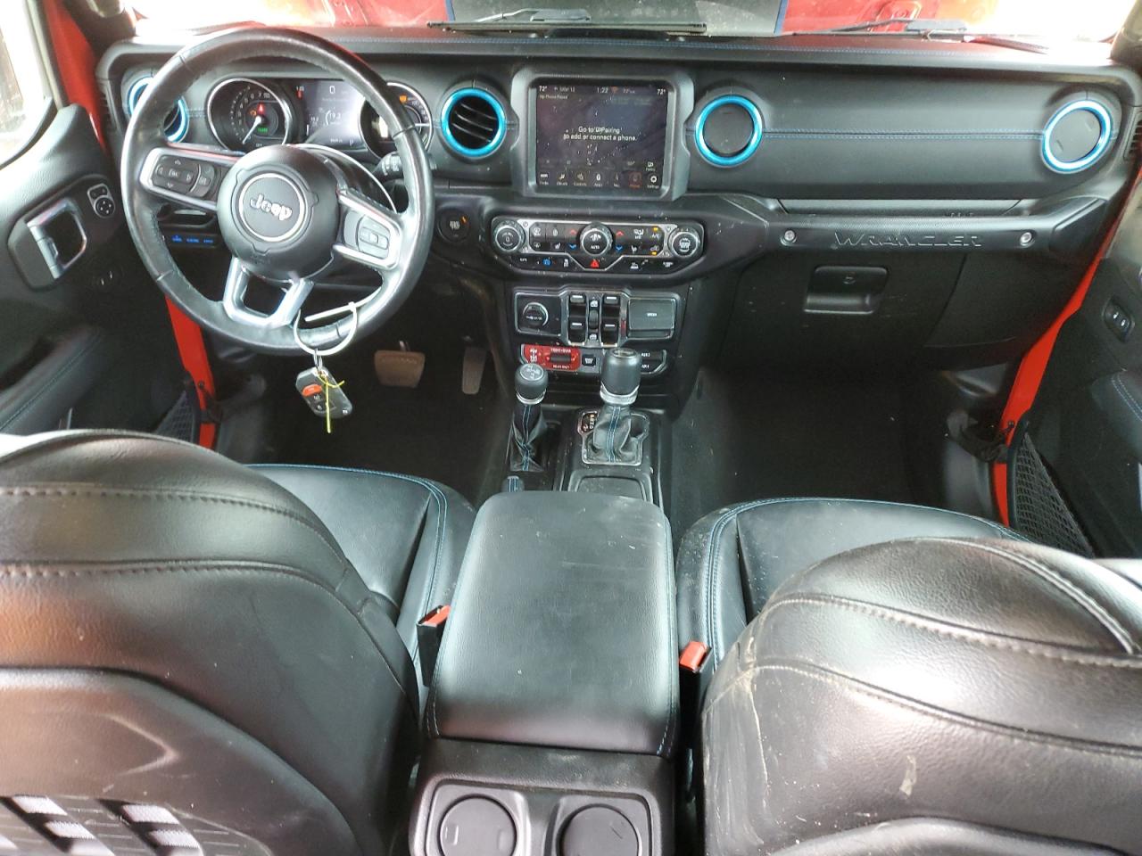 2021 Jeep Wrangler Unlimited Rubicon 4Xe VIN: 1C4JJXR63MW749931 Lot: 54757255