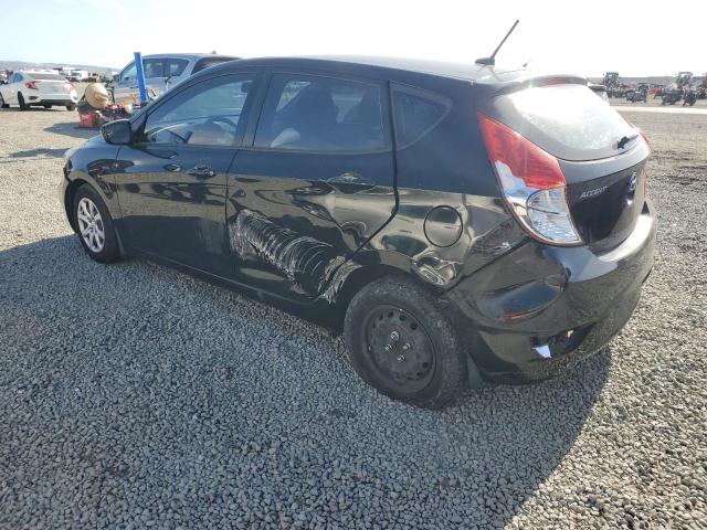  HYUNDAI ACCENT 2014 Чорний