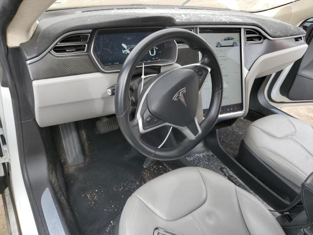 Hatchbacks TESLA MODEL S 2015 White