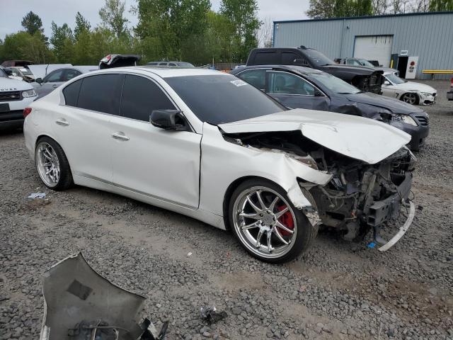  INFINITI Q50 2015 White