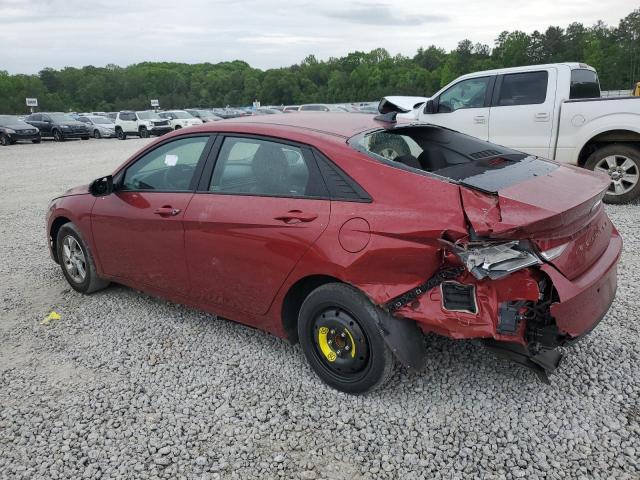  HYUNDAI ELANTRA 2023 Бордовый