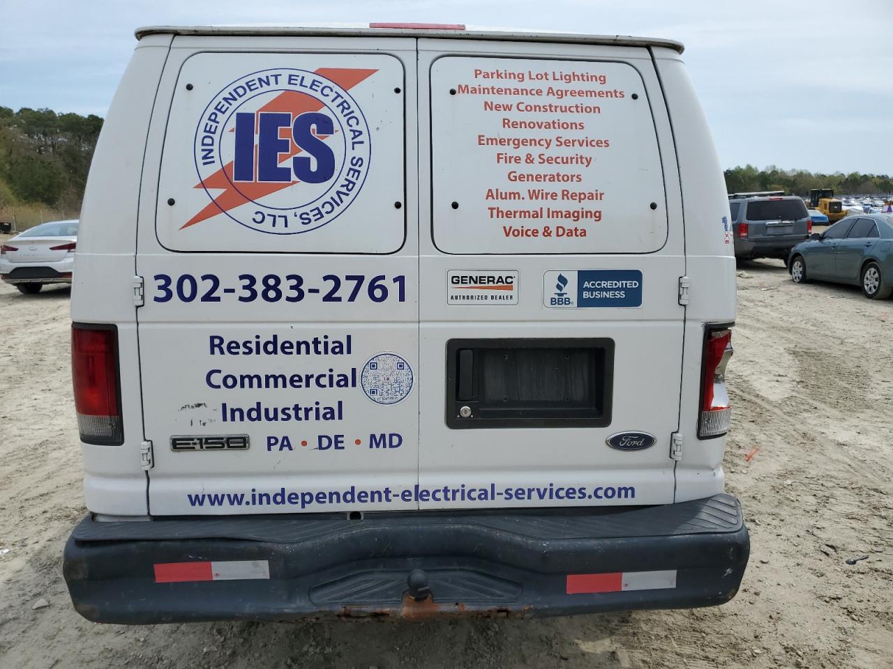 2008 Ford Econoline E150 Van VIN: 1FTNE14W98DB05622 Lot: 52130385