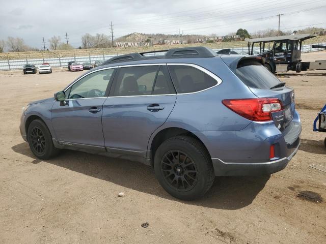  SUBARU OUTBACK 2016 Синий