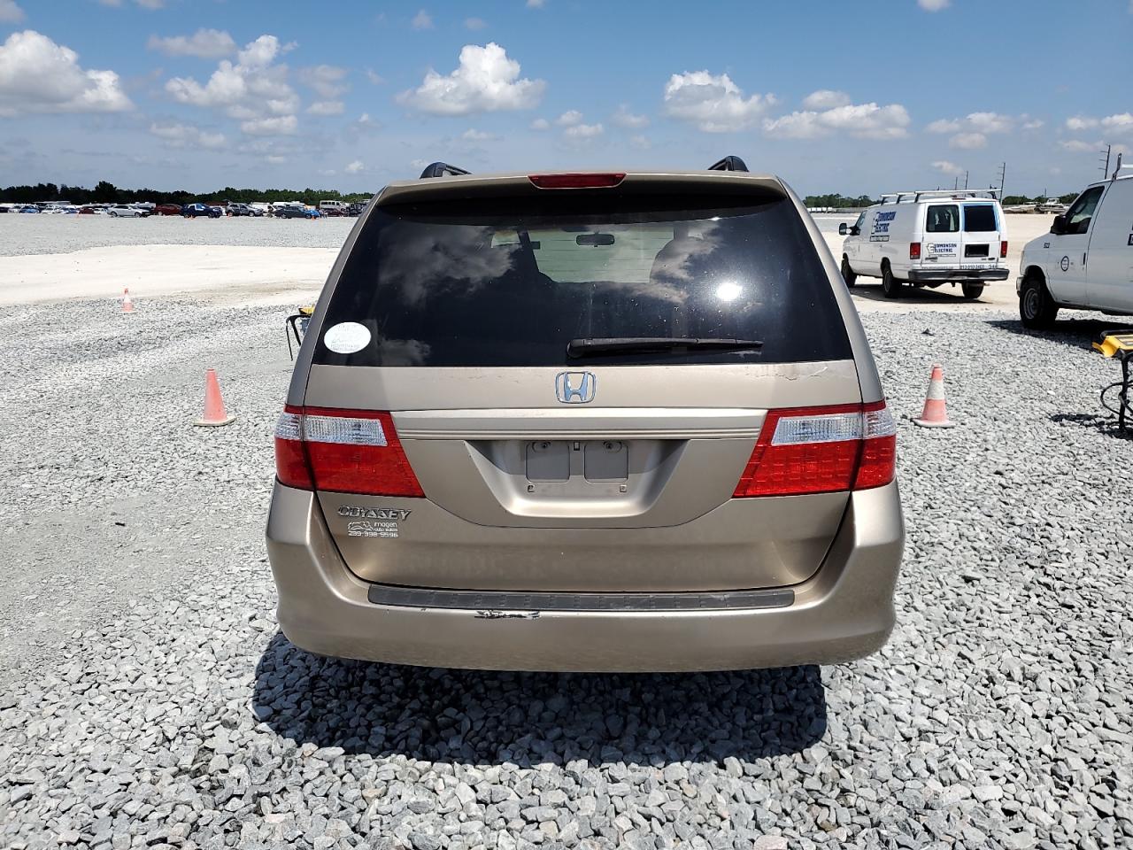 2006 Honda Odyssey Ex VIN: 5FNRL38436B040218 Lot: 51318545