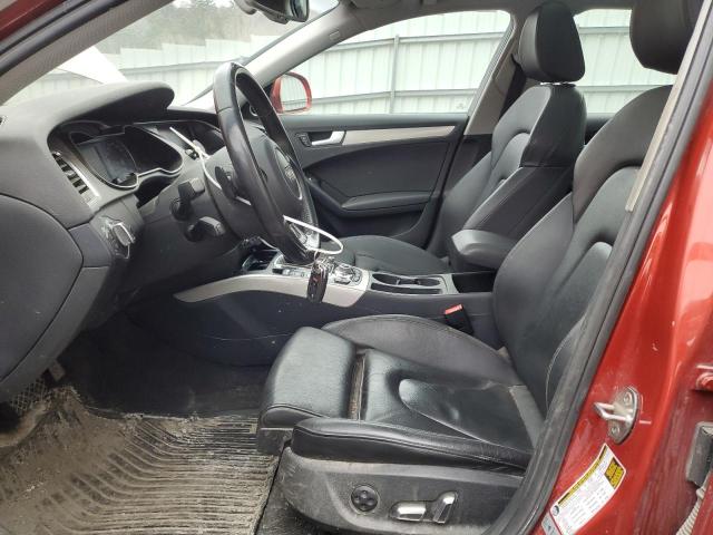 Parquets AUDI A4 2014 Czerwony