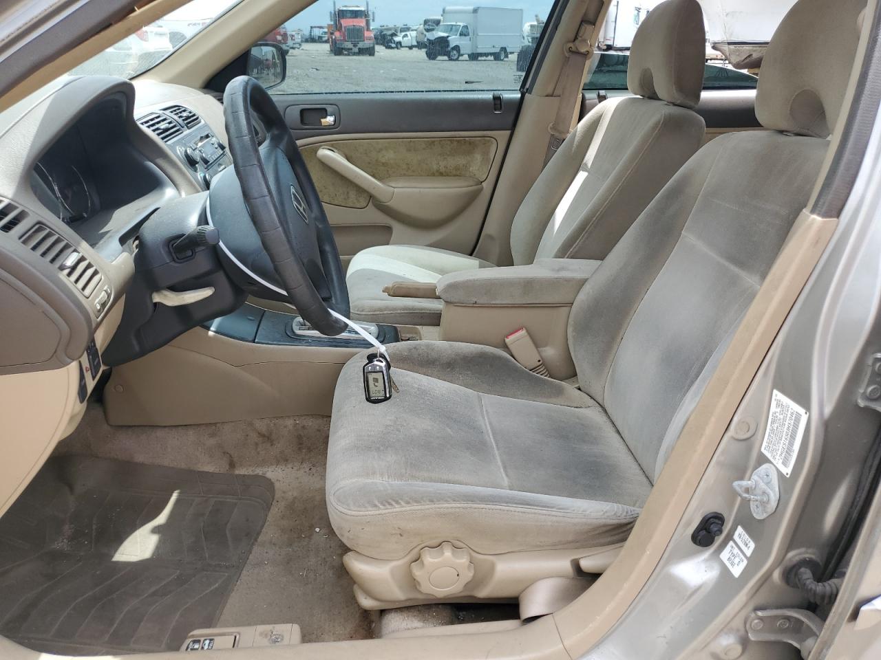 2003 Honda Civic Lx VIN: 2HGES16503H570462 Lot: 52957385