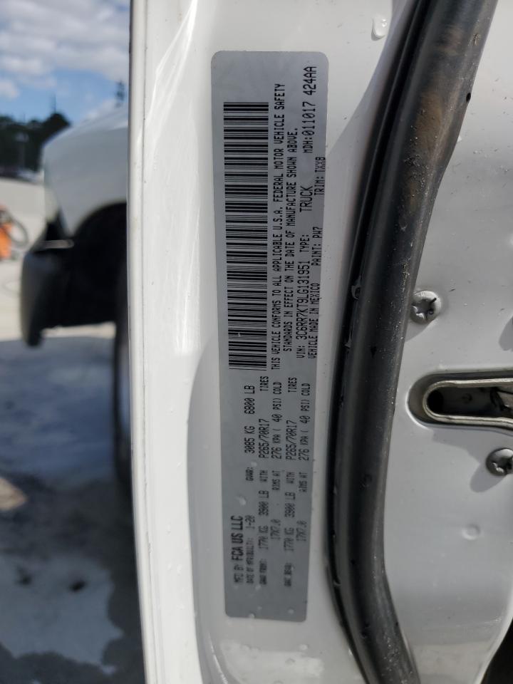 2020 Ram 1500 Classic Tradesman VIN: 3C6RR7KT9LG131951 Lot: 55006365
