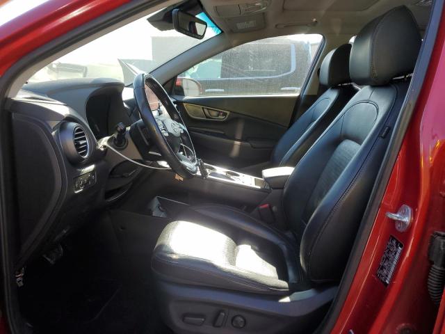  HYUNDAI KONA 2021 Czerwony