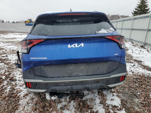  KIA SPORTAGE X 2023 Синий