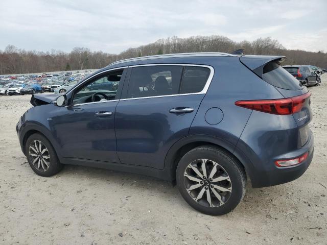  KIA SPORTAGE 2017 Синий