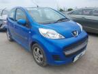 2010 PEUGEOT 107 VERVE for sale at Copart ROCHFORD