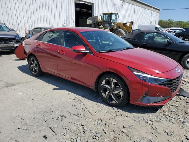  HYUNDAI ELANTRA 2022 Red