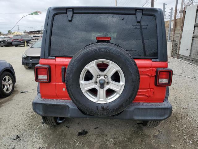  JEEP WRANGLER 2019 Czerwony