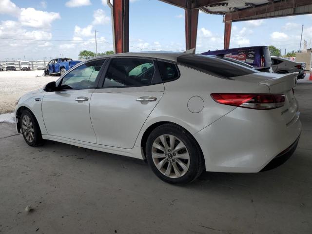 Sedans KIA OPTIMA 2016 Biały