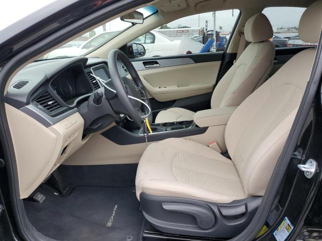  HYUNDAI SONATA 2019 Чорний