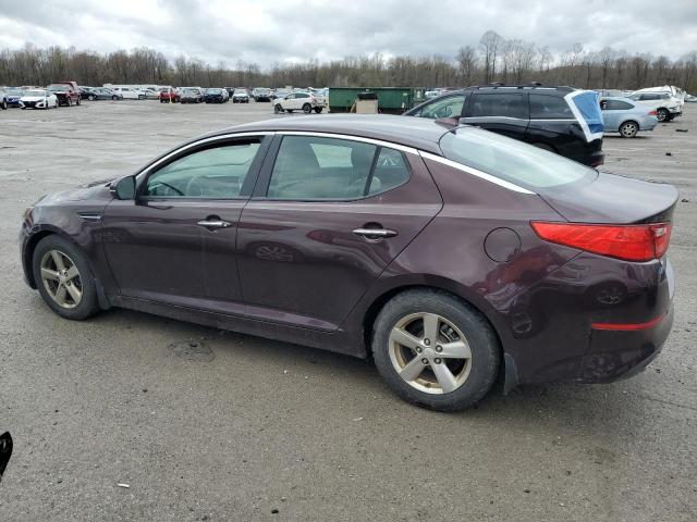  KIA OPTIMA 2015 Burgundy