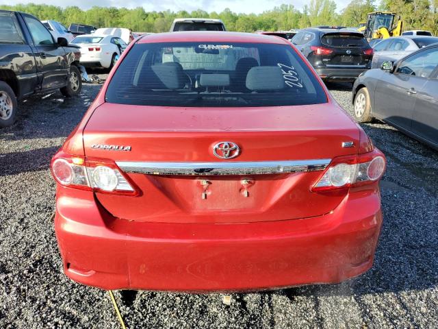  TOYOTA COROLLA 2013 Red