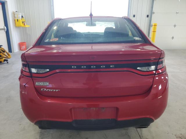  DODGE DART 2015 Czerwony