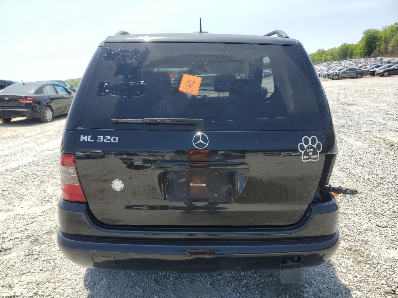2001 Mercedes-Benz Ml 320 VIN: 4JGAB54E61A242946 Lot: 53629265