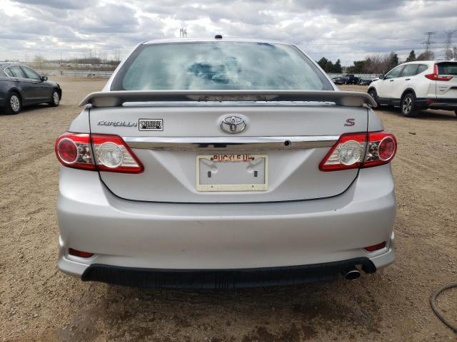  TOYOTA COROLLA 2013 Серебристый